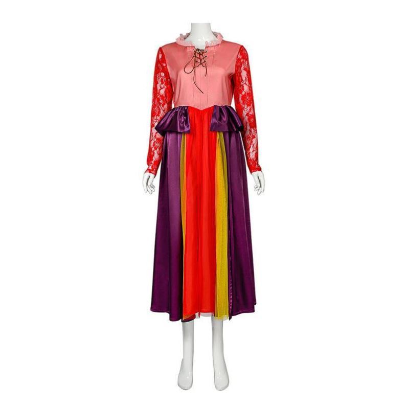 Disney 2022 Movie Hocus Pocus 2 Sarah Sanderson Halloween Cosplay Costume