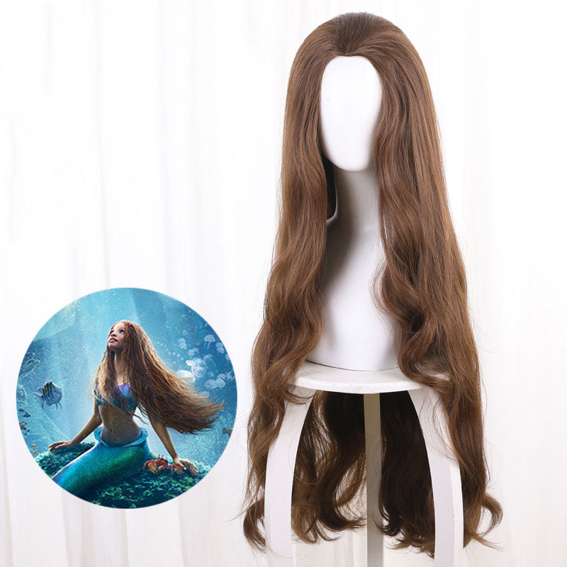Disney 2023 Movie The Little Mermaid Ariel Cosplay Wig Winkcosplay