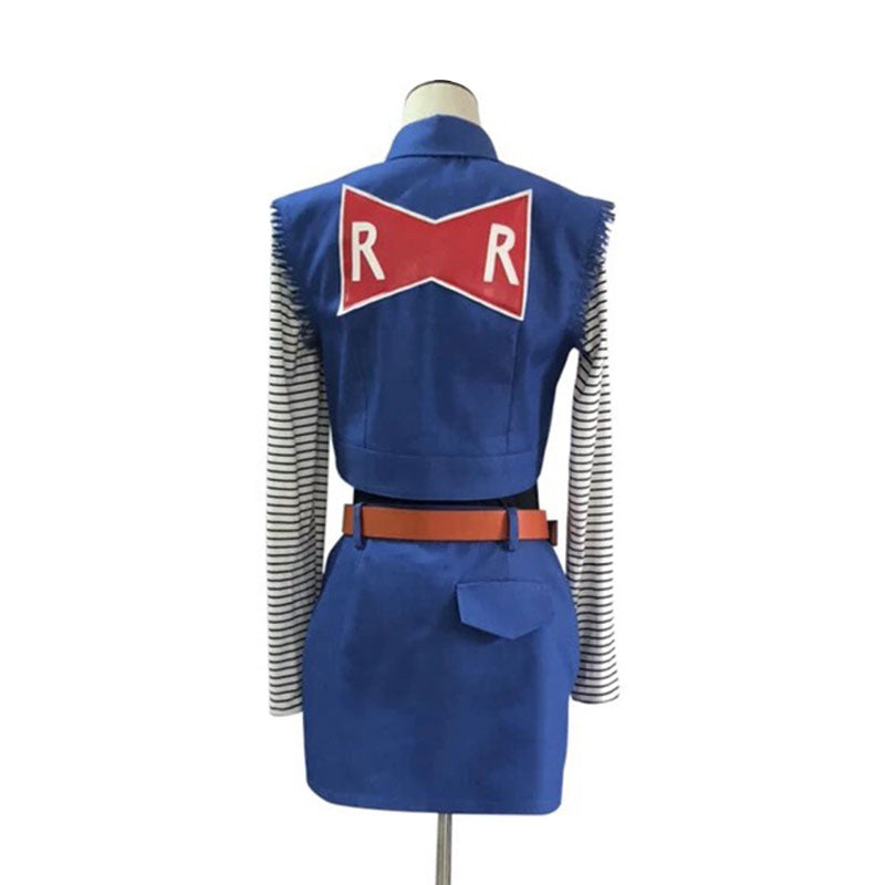 Dragon Ball Android 18 Lazuli Cosplay Costume