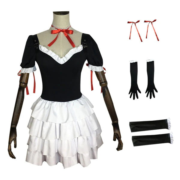 Neon Genesis Evangelion EVA Asuka Langley Sohryu Gothic Lolita Ver. Cosplay Costume