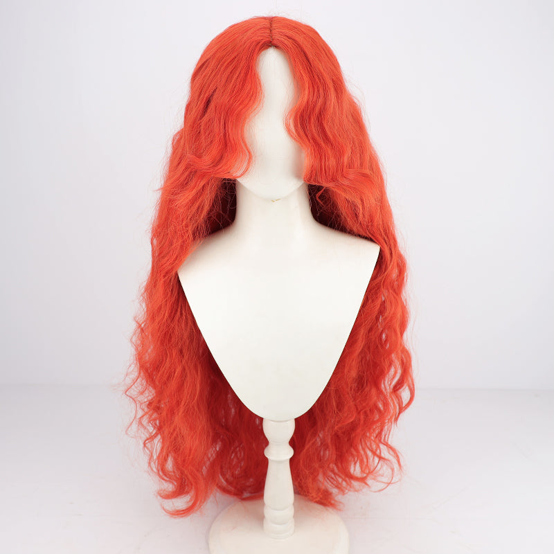 Elden Ring Queen Marika Malenia Blade of Miquella the Eternal Orange Cosplay Wig