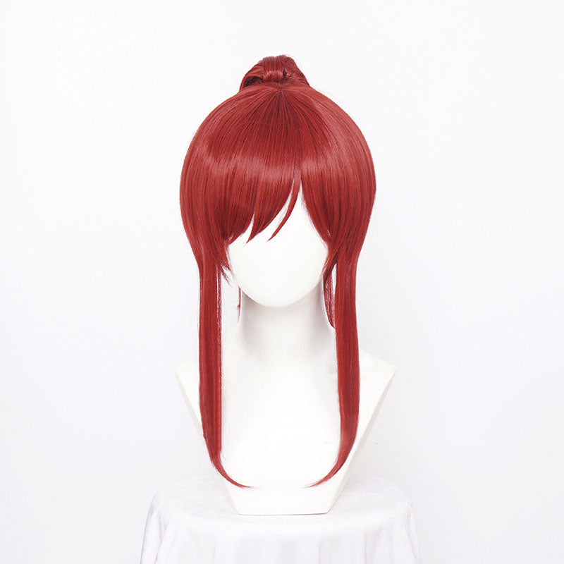 Fairy Tail Erza Scarlet Red Cosplay Wig