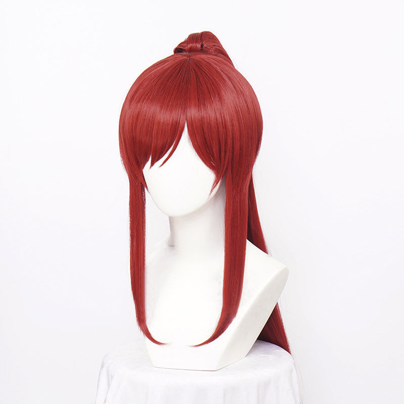 Fairy Tail Erza Scarlet Red Cosplay Wig