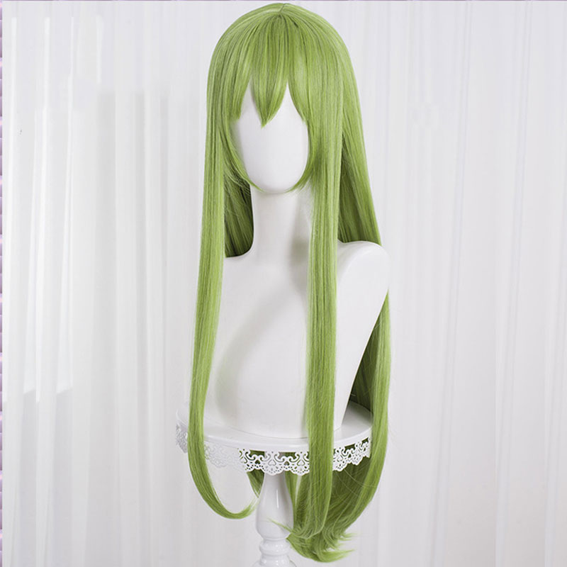 Fate False Lancer Enkidu Green Cosplay Wig