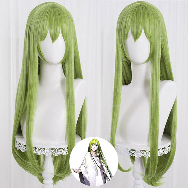 Fate False Lancer Enkidu Green Cosplay Wig