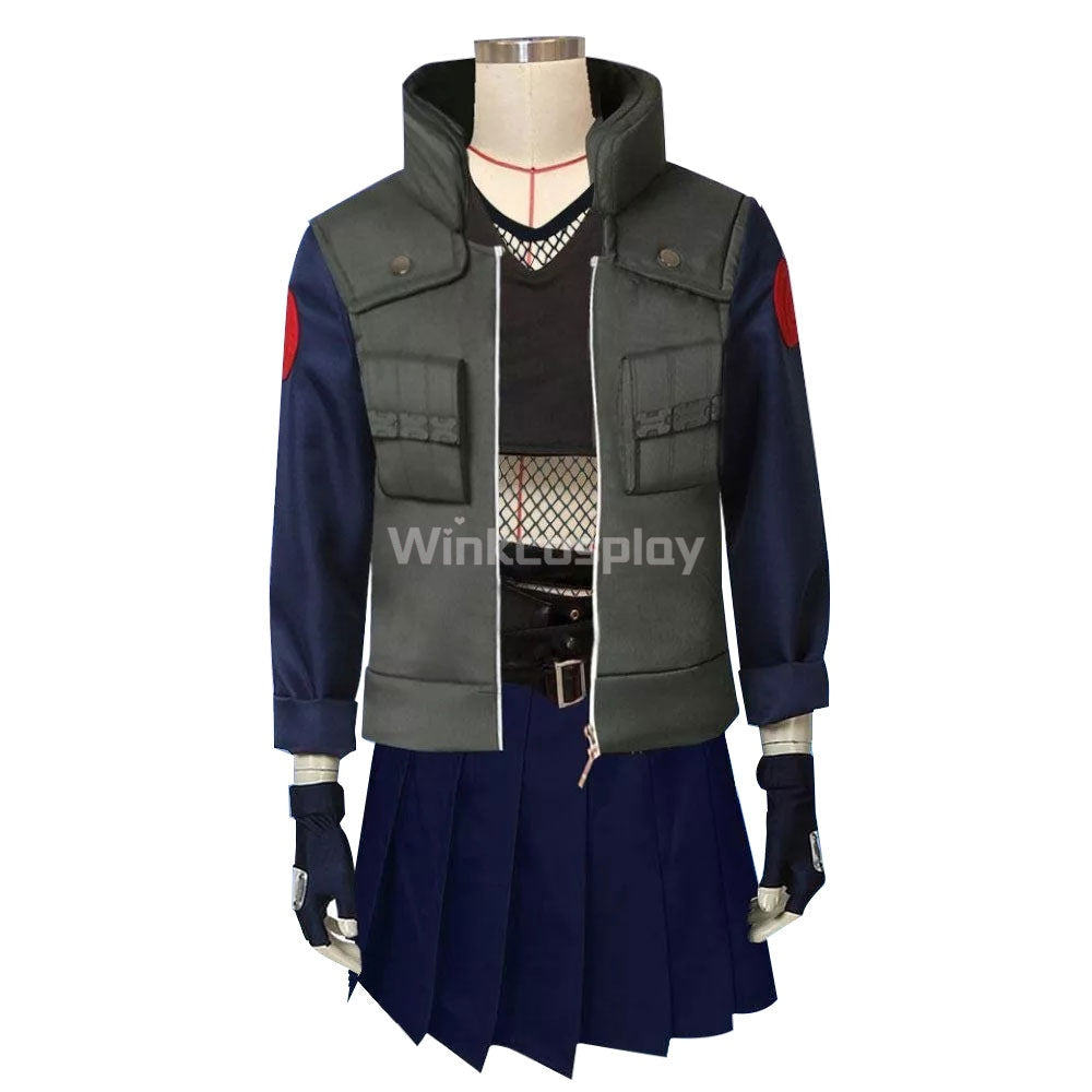 Naruto Female Kakashi Hatake Kakashi Female Halloween Cosplay Costume