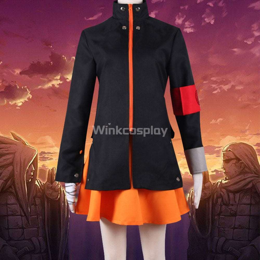 Female Uzumaki Naruto from Naruto Halloween Cosplay Costume - Winkcosplay