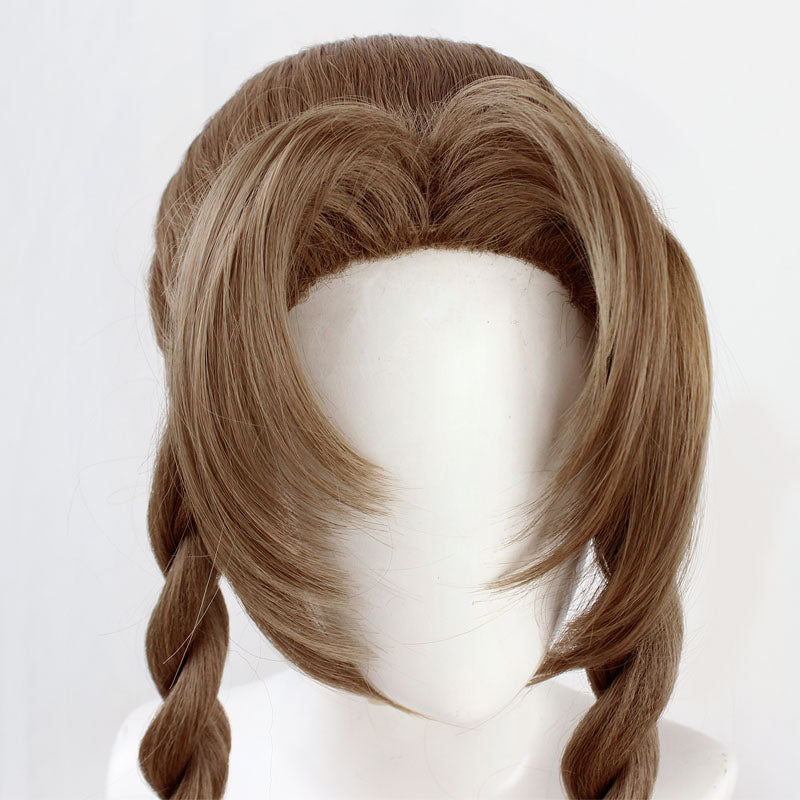 Final Fantasy VII Remake FF7 Aerith Gainsborough Cosplay Wig