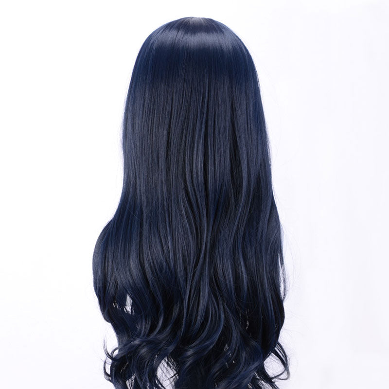 Final Fantasy XIV FF14 Gaia Blue Cosplay Wig