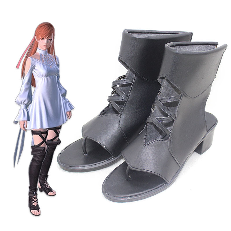 Final Fantasy XIV FF14 Ryne Cosplay Shoes