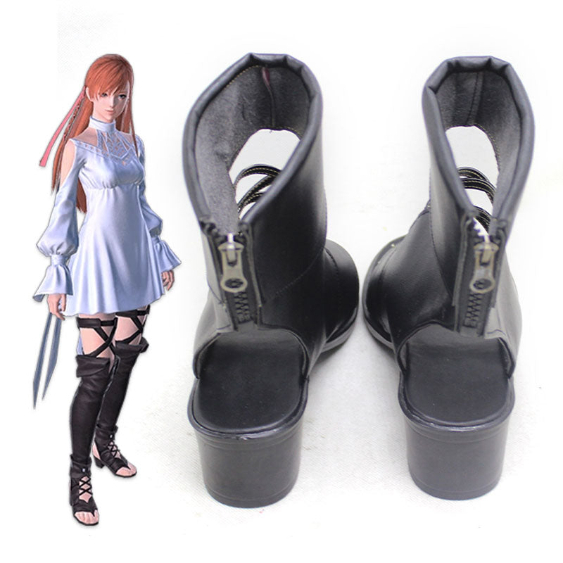 Final Fantasy XIV FF14 Ryne Cosplay Shoes