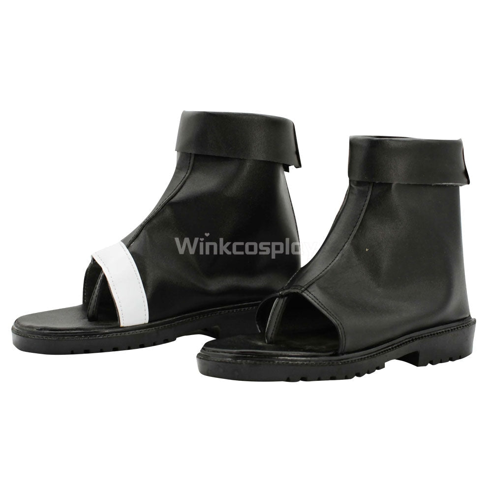 Gaara from Naruto Halloween Black Cosplay Shoes