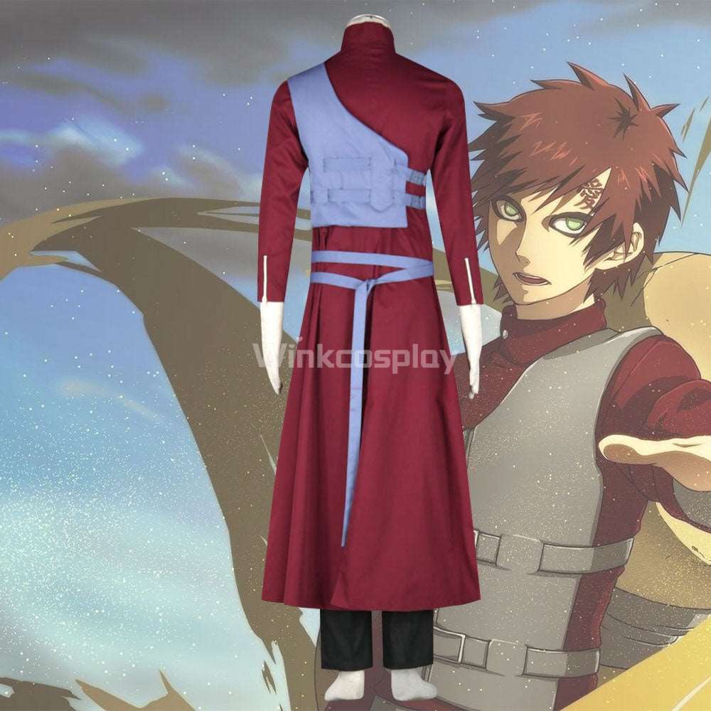 Gaara from Naruto Halloween Cosplay Costume