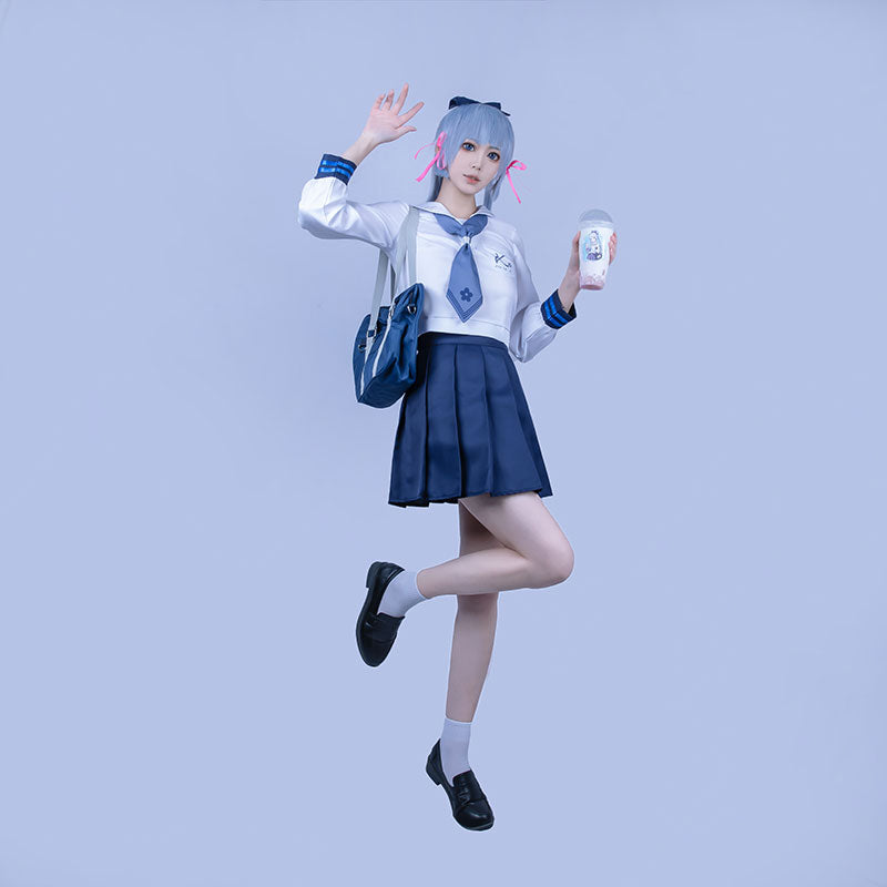 Genshin Impact & HEYTEA Kamisato Ayaka Kamisato Ayato JK Cosplay Costume