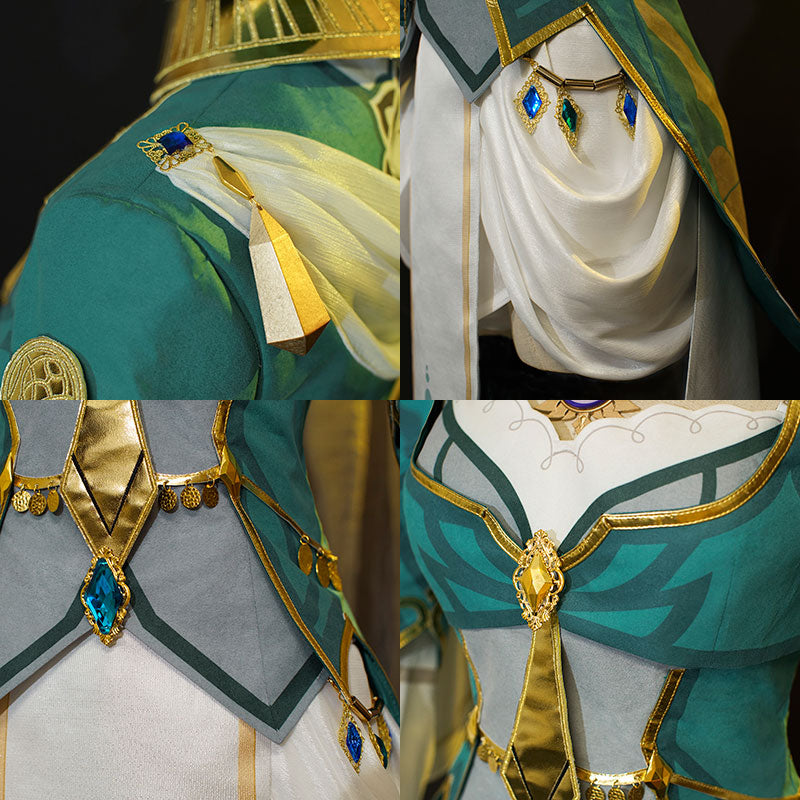 Genshin Impact A Sobriquet Under Shade Lisa New Outfit Cosplay Costume
