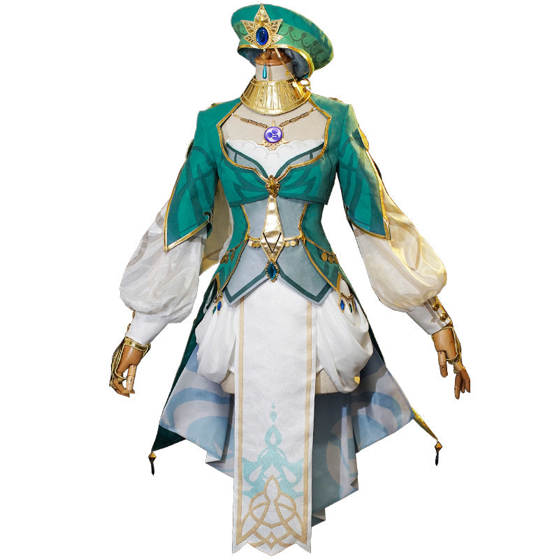 Genshin Impact A Sobriquet Under Shade Lisa New Outfit Cosplay Costume
