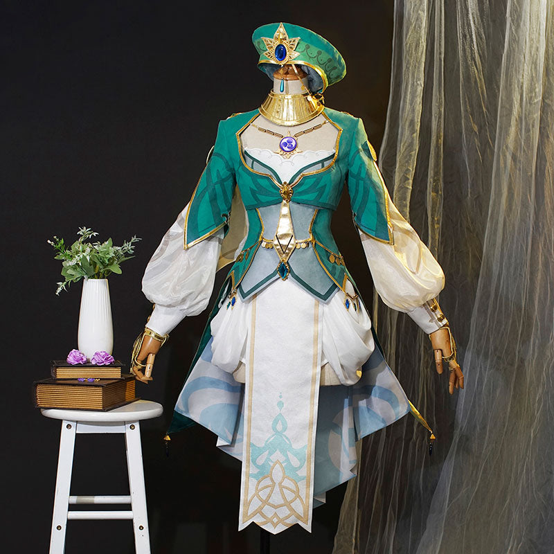 Genshin Impact A Sobriquet Under Shade Lisa New Outfit Cosplay Costume