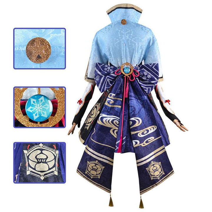 Genshin Impact Ayaka Cosplay Costume - Winkcosplay