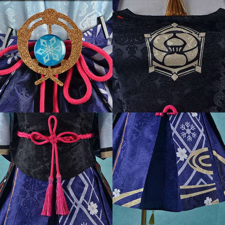Genshin Impact Ayaka Cosplay Costume - Winkcosplay
