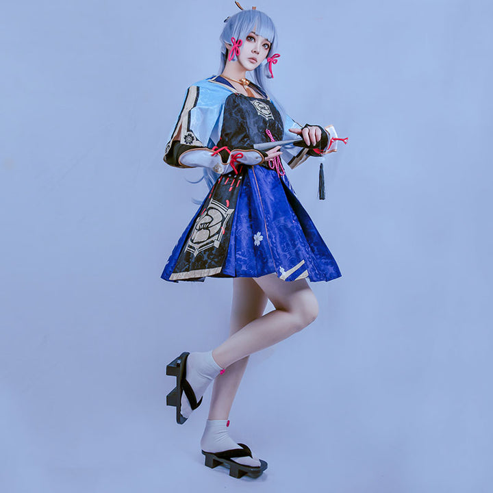Genshin Impact Ayaka Cosplay Costume - Winkcosplay