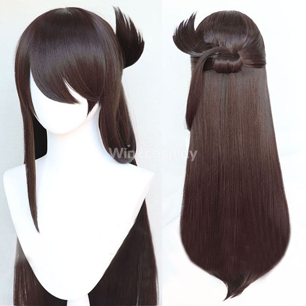 Genshin Impact Beidou Brown Cosplay Wig - Winkcosplay