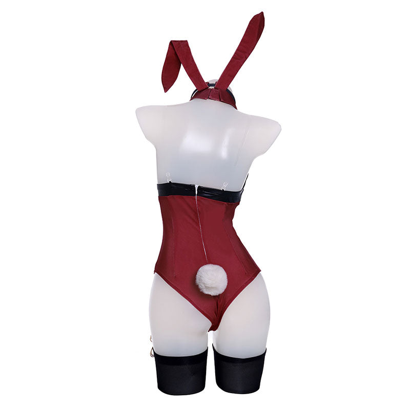 Genshin Impact Beidou Bunny Girl Cosplay Costume