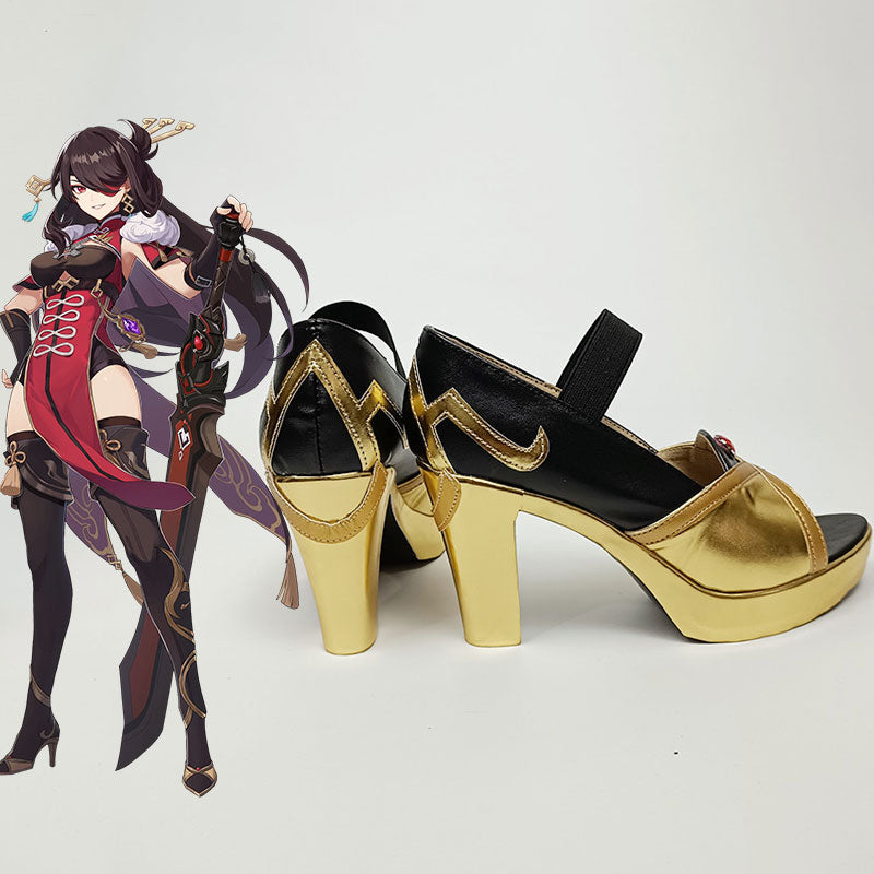 Genshin Impact Beidou Cosplay Shoes