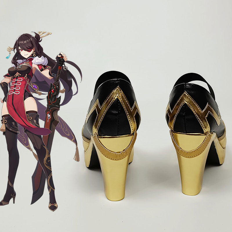 Genshin Impact Beidou Cosplay Shoes