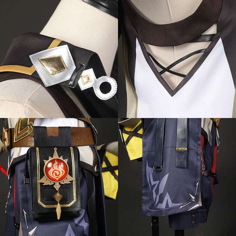 Genshin Impact Bennett Cosplay Costume