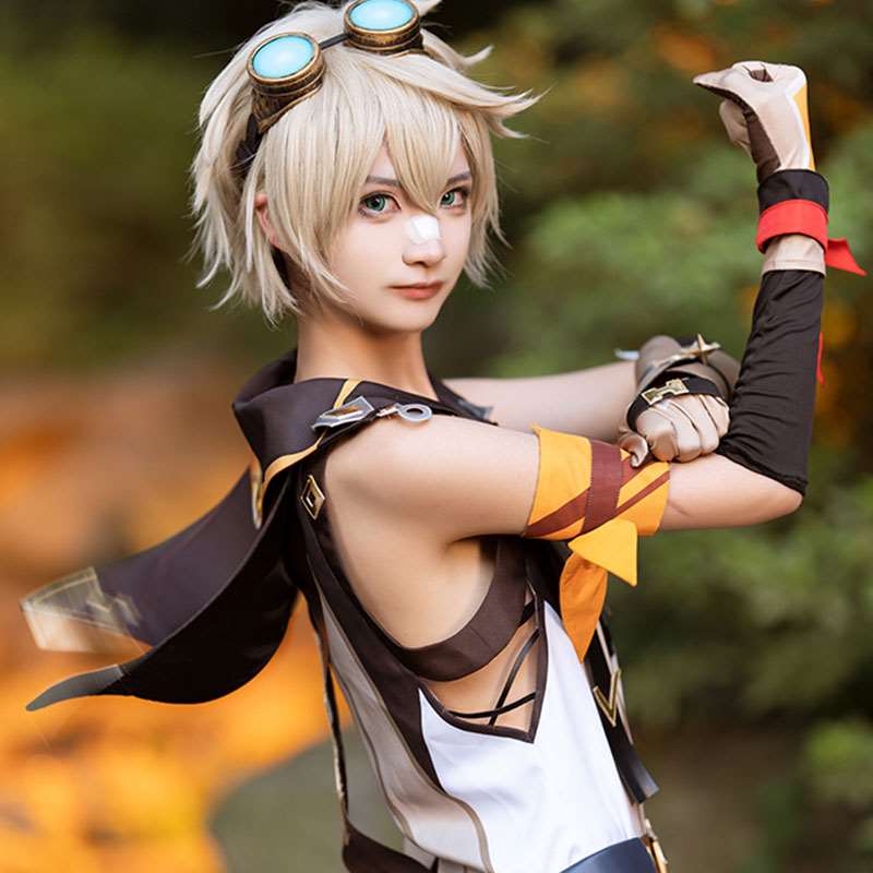 Genshin Impact Bennett Cosplay Costume