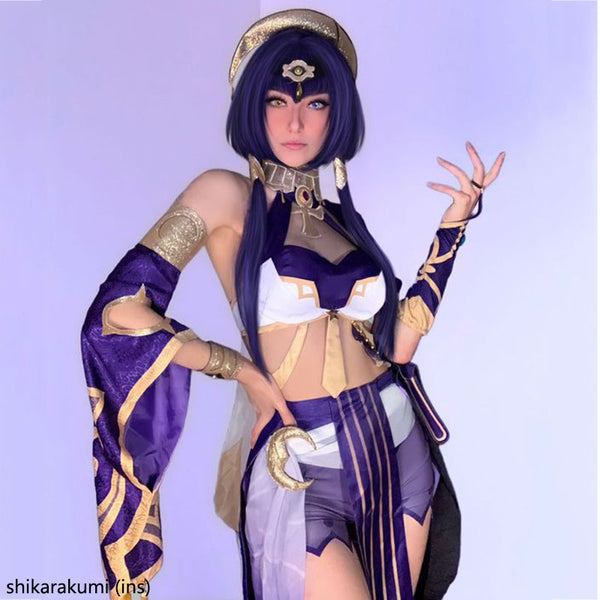 Genshin Impact Candace Cosplay Costume