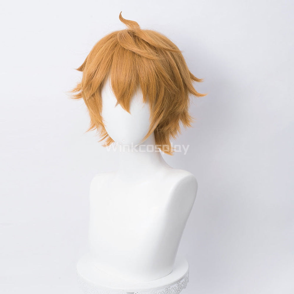 Genshin Impact Childe Tartaglia Orange Cosplay Wig - Winkcosplay