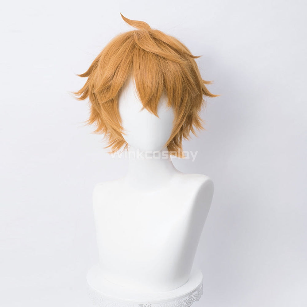 Genshin Impact Childe Tartaglia Orange Cosplay Wig - Winkcosplay