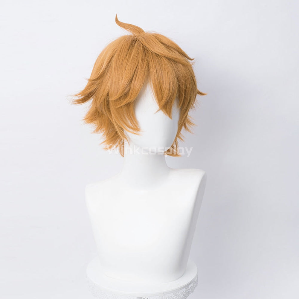 Genshin Impact Childe Tartaglia Orange Cosplay Wig - Winkcosplay