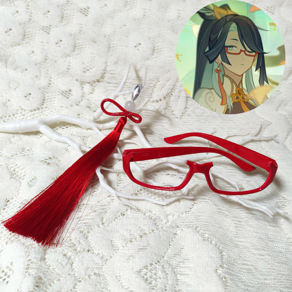 Genshin Impact Cloud Retainer Xianyun Glasses Ear Clips Cosplay Accessory Prop