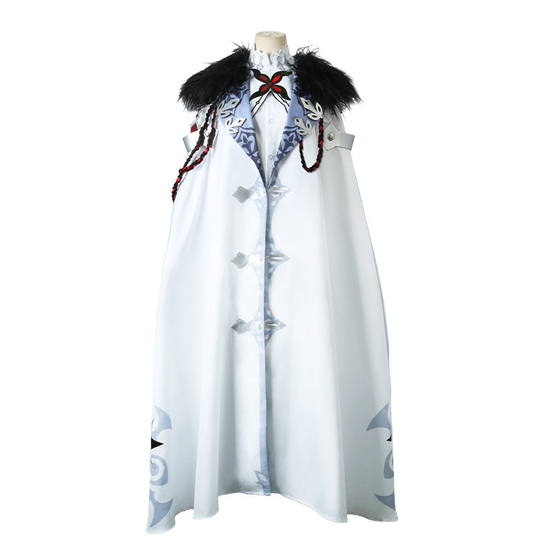 Genshin Impact the Eleven Fatui Harbingers The Knave The Servant Arlecchino Cosplay Costume