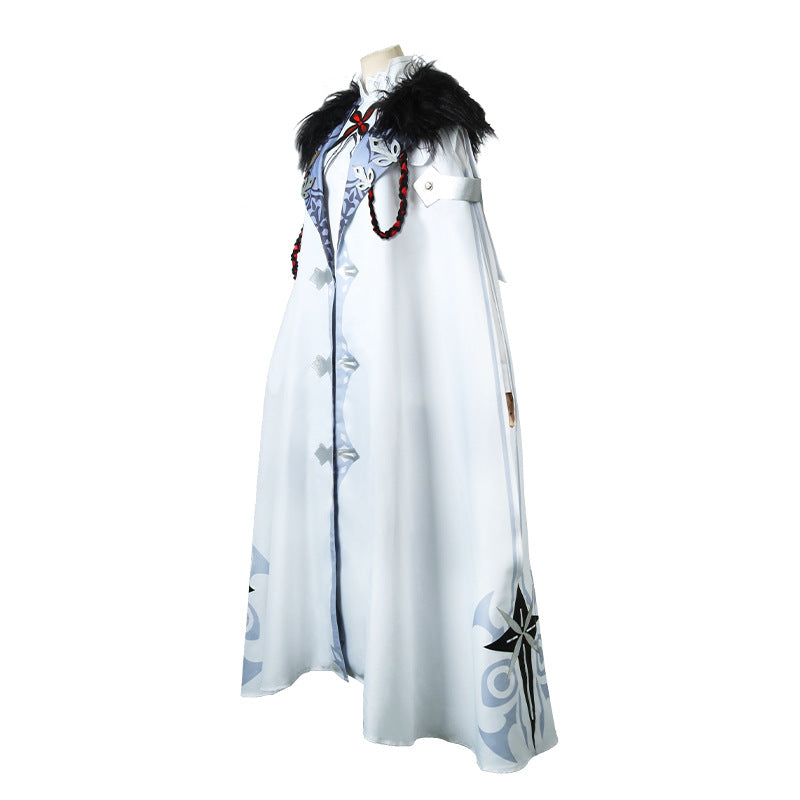 Genshin Impact the Eleven Fatui Harbingers The Knave The Servant Arlecchino Cosplay Costume