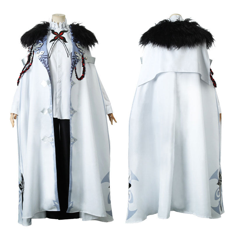 Genshin Impact the Eleven Fatui Harbingers The Knave The Servant Arlecchino Cosplay Costume