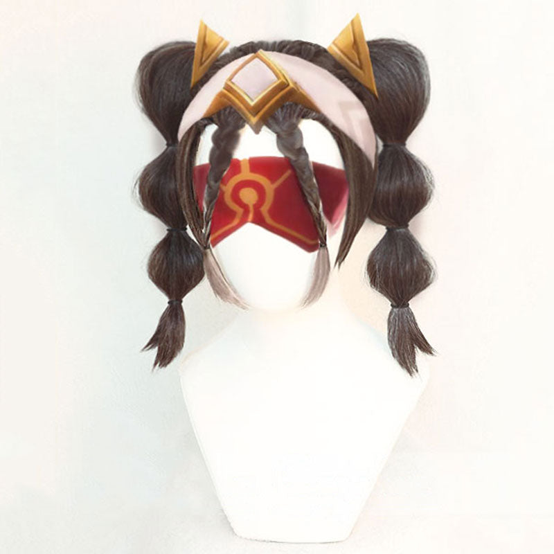 Genshin Impact Eremite Desert Clearwater Cosplay Wig