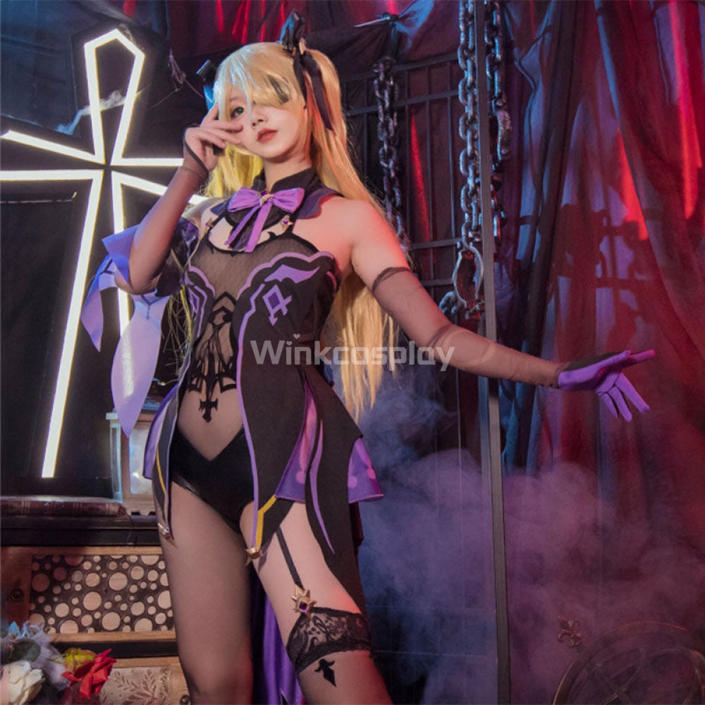 Genshin Impact Fischl Cosplay Costume - Winkcosplay