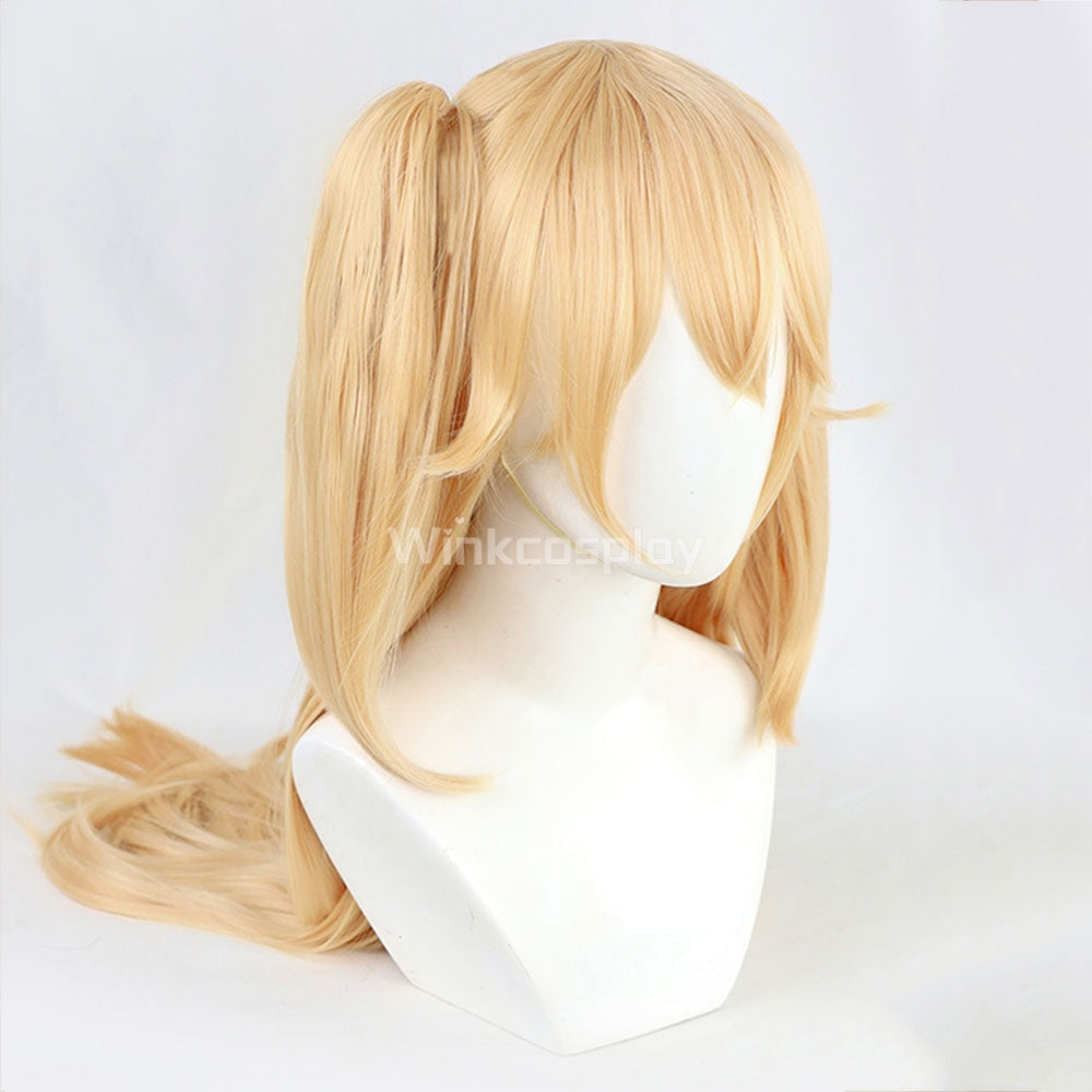 Genshin Impact Fischl Golden Cosplay Wig - Winkcosplay