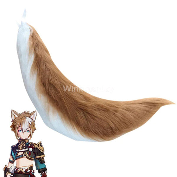 Genshin Impact Gorou Tail Cosplay Accessory Prop