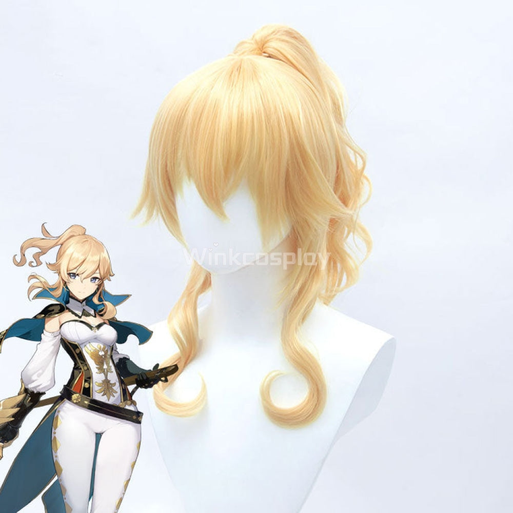 Genshin Impact Jean Golden Cosplay Wig - Winkcosplay