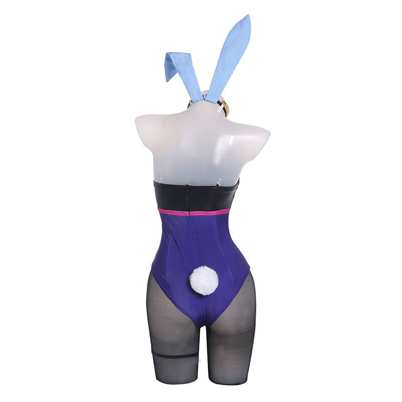 Genshin Impact Kamisato Ayaka Bunny Girl Cosplay Costume