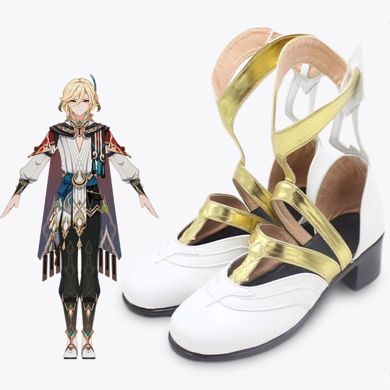 Genshin Impact Kaveh Cosplay Shoes