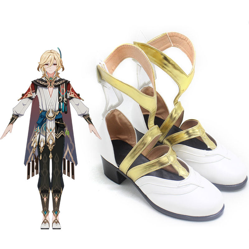 Genshin Impact Kaveh Cosplay Shoes