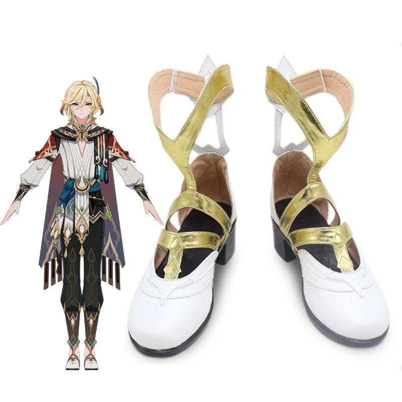 Genshin Impact Kaveh Cosplay Shoes