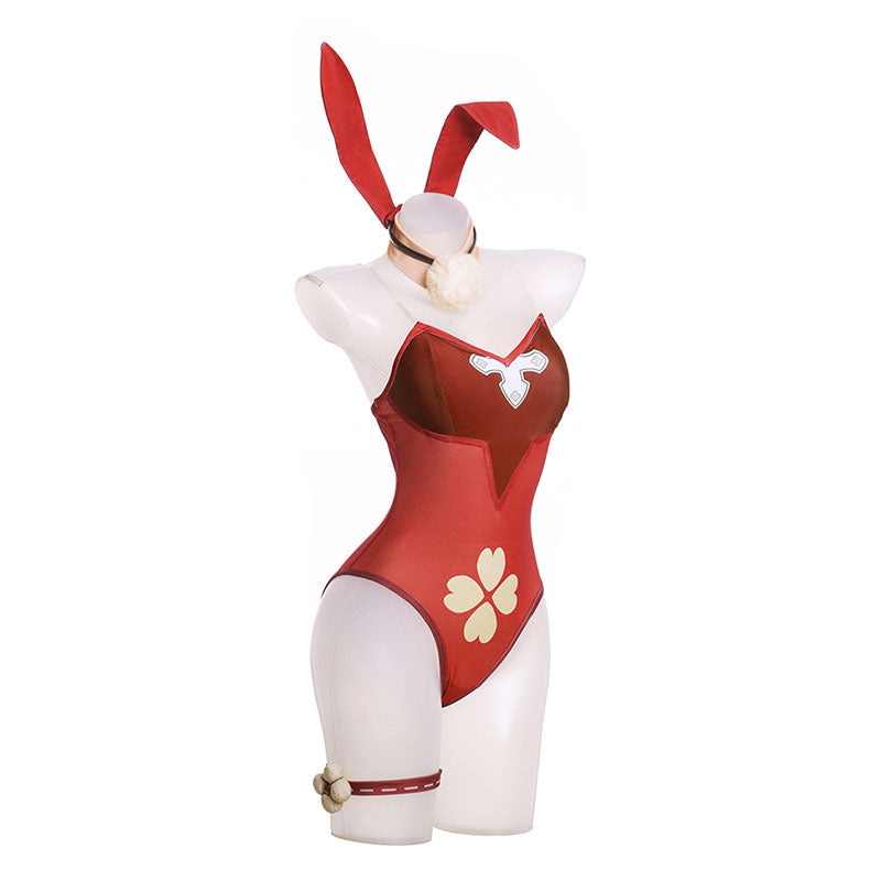 Genshin Impact Klee Bunny Girl Cosplay Costume