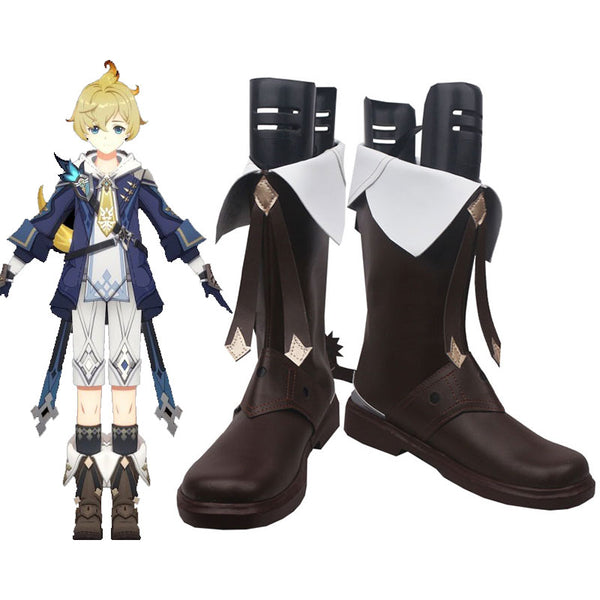 Genshin Impact Mika Cosplay Shoes