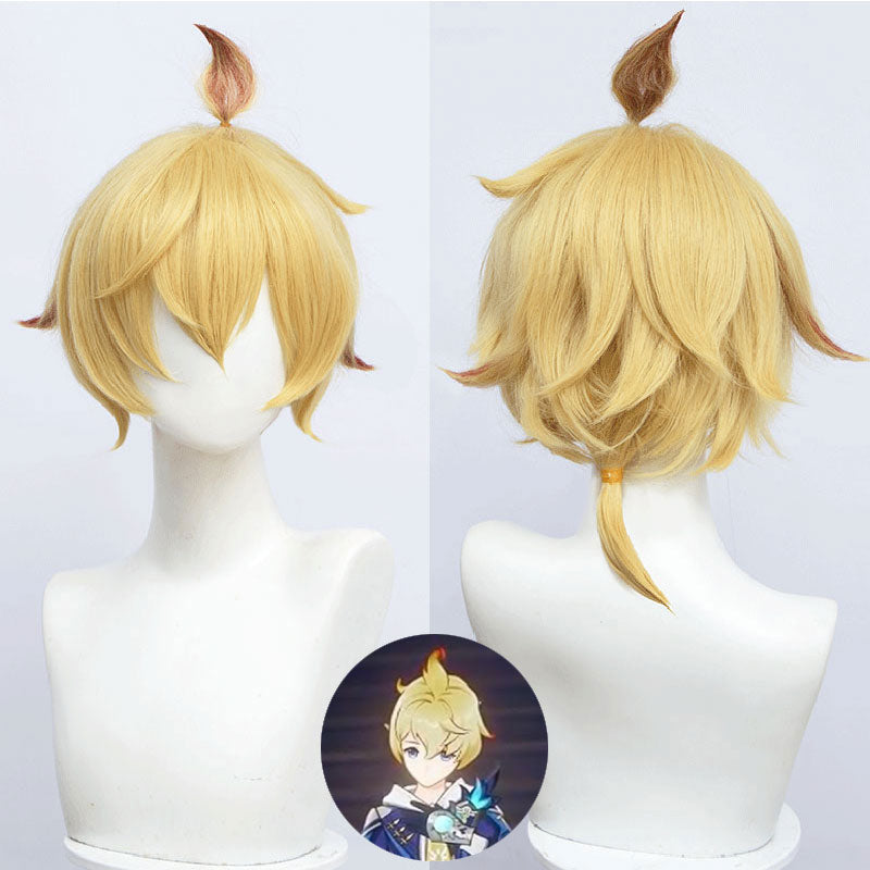 Genshin Impact Mika Cosplay Wig